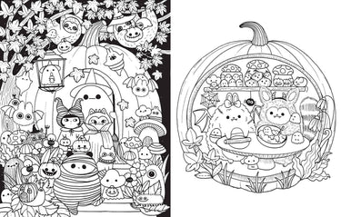 little monsters coloring pages A Million Little Monsters Coloring Book – Milo's Mini Mart